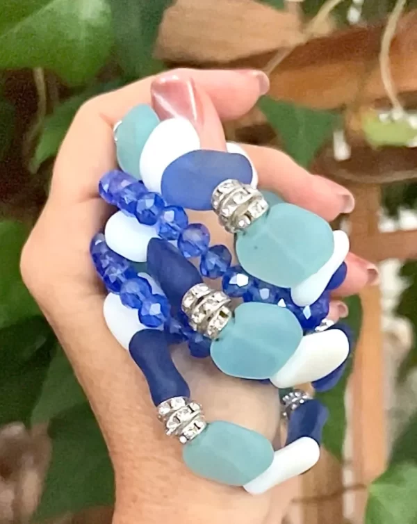 Beachy Bling LIDO Boho Coastal Chic Bracelet Beach Miix